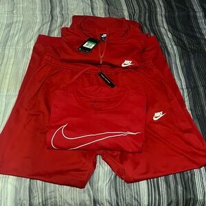 Nike Vibrant Red Athletic Set